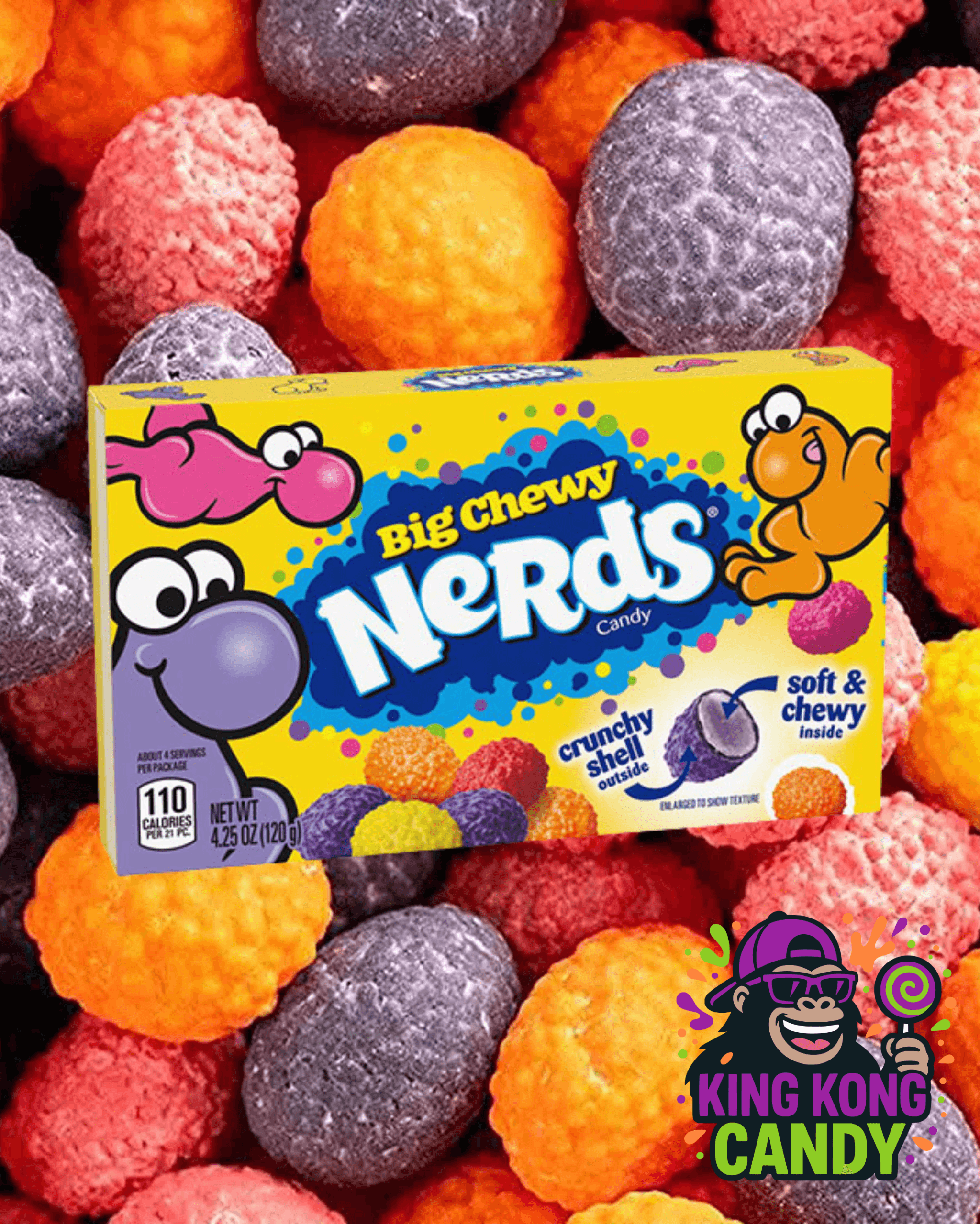 Nerds Big Chewy Candy Theatre Box (141g)