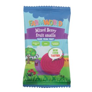 Farm World - Mixed Berry Fruit Snails - 15g