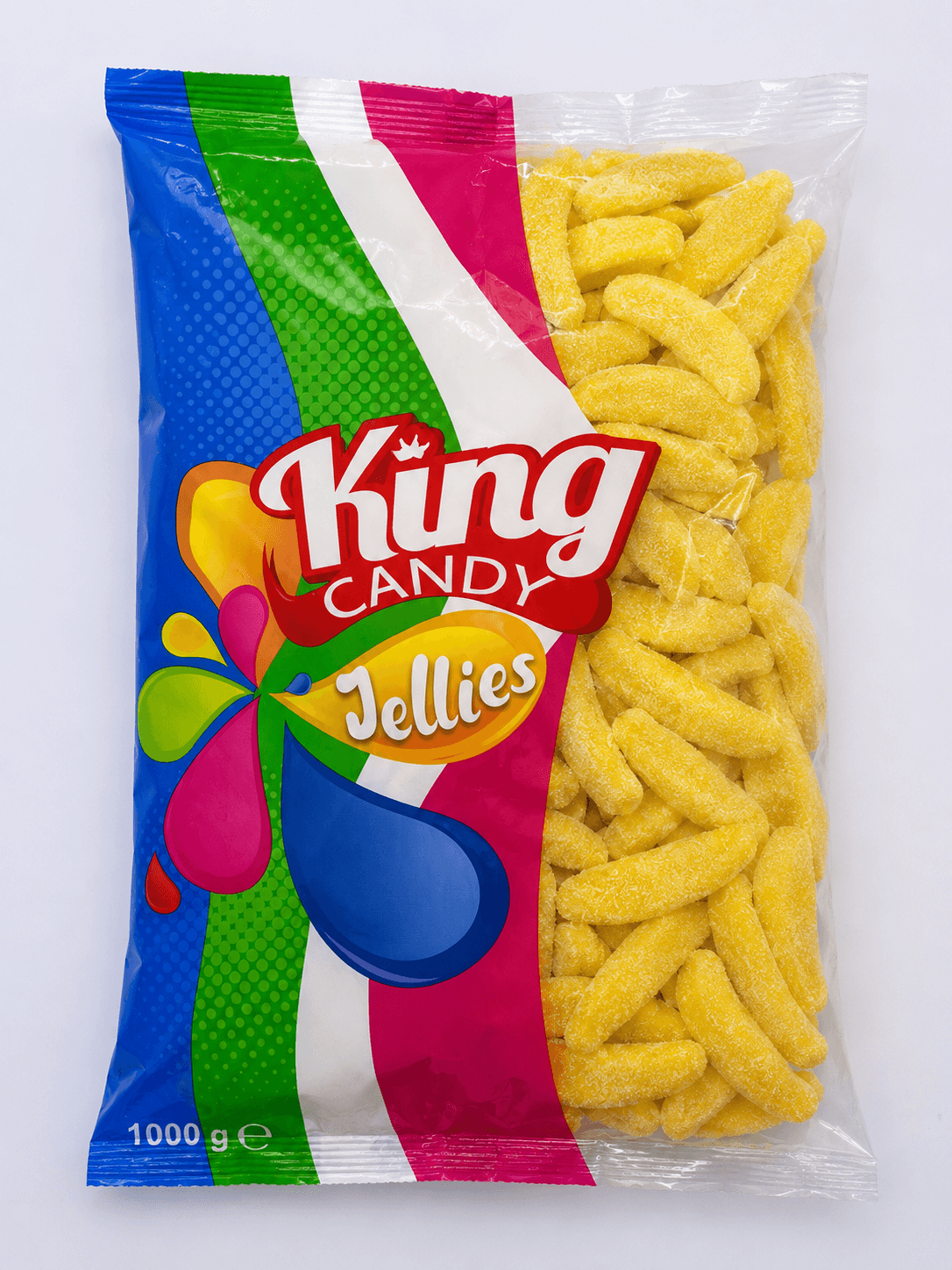King Candy Banana Jellies 1kg