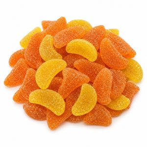 King Kong Candy Orange Slices orange and lemon gummy sweets