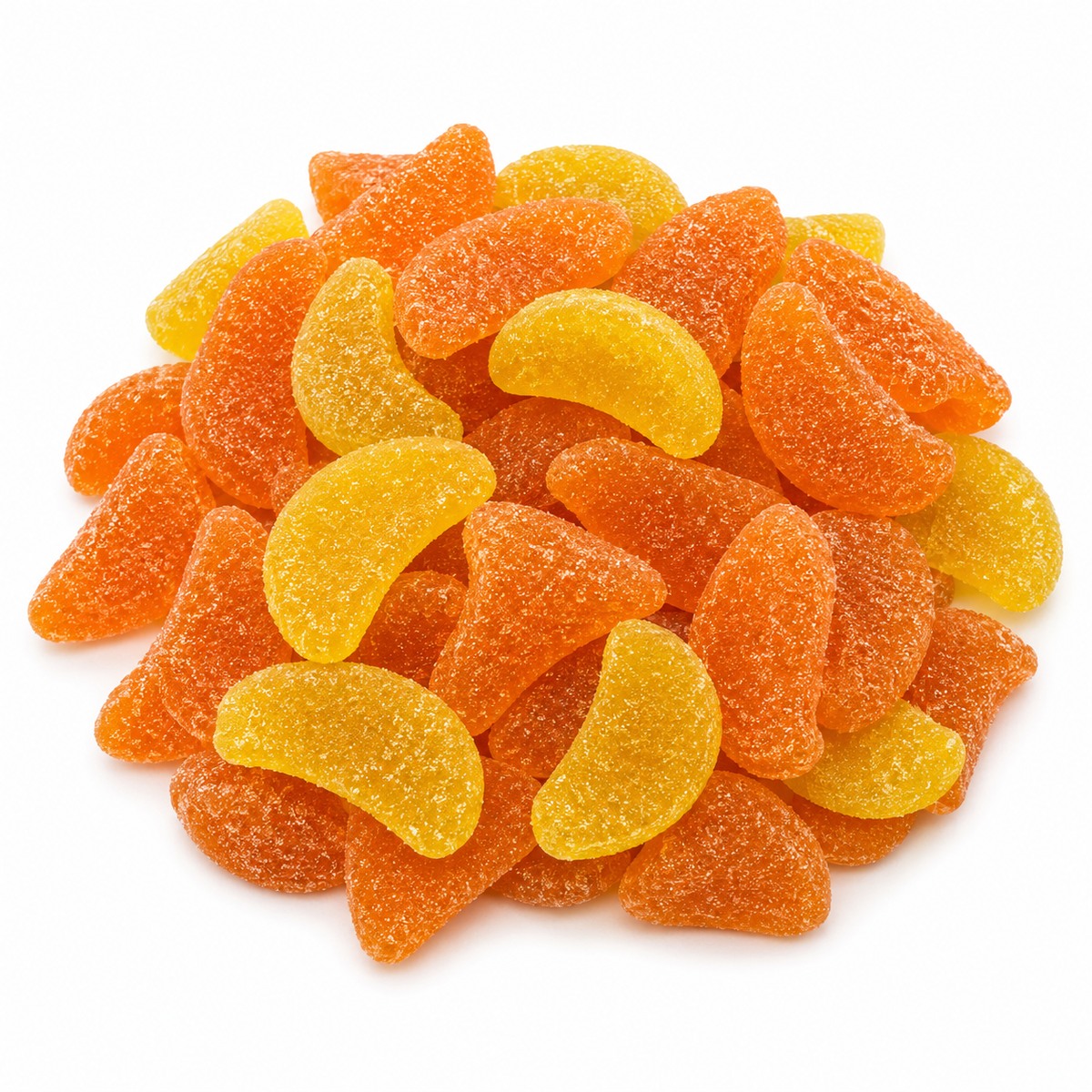 King Kong Candy Orange Slices orange and lemon gummy sweets