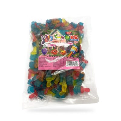 Jelly Fun Gummy Paint Brushes 750g (±148 Pieces)