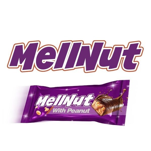 Konya MellNut Peanut Nougat Bars 1kg (±50 Bars) - single bar