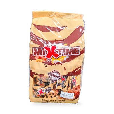 Konya Mix Time Crispy Rice & Peanut Nougat Bars 1kg (±50 Bars)