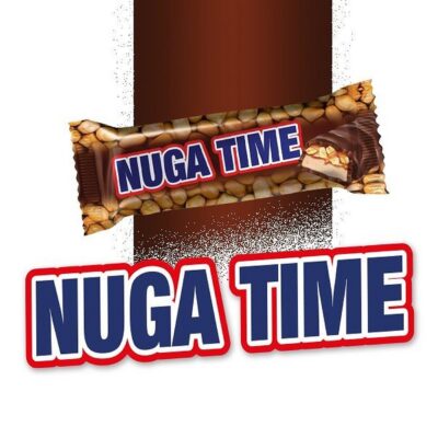 Konya Nuga Time Caramel Peanut Nougat Bar 20g (Single Bar)