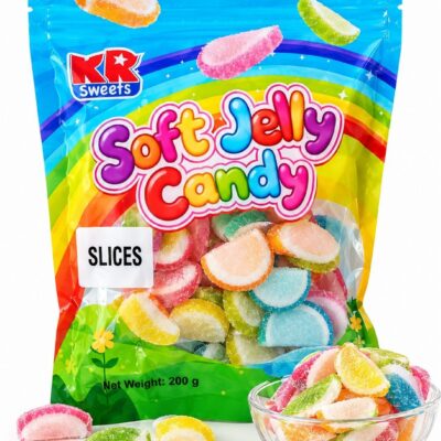 Soft Jelly Candy Slices 200g