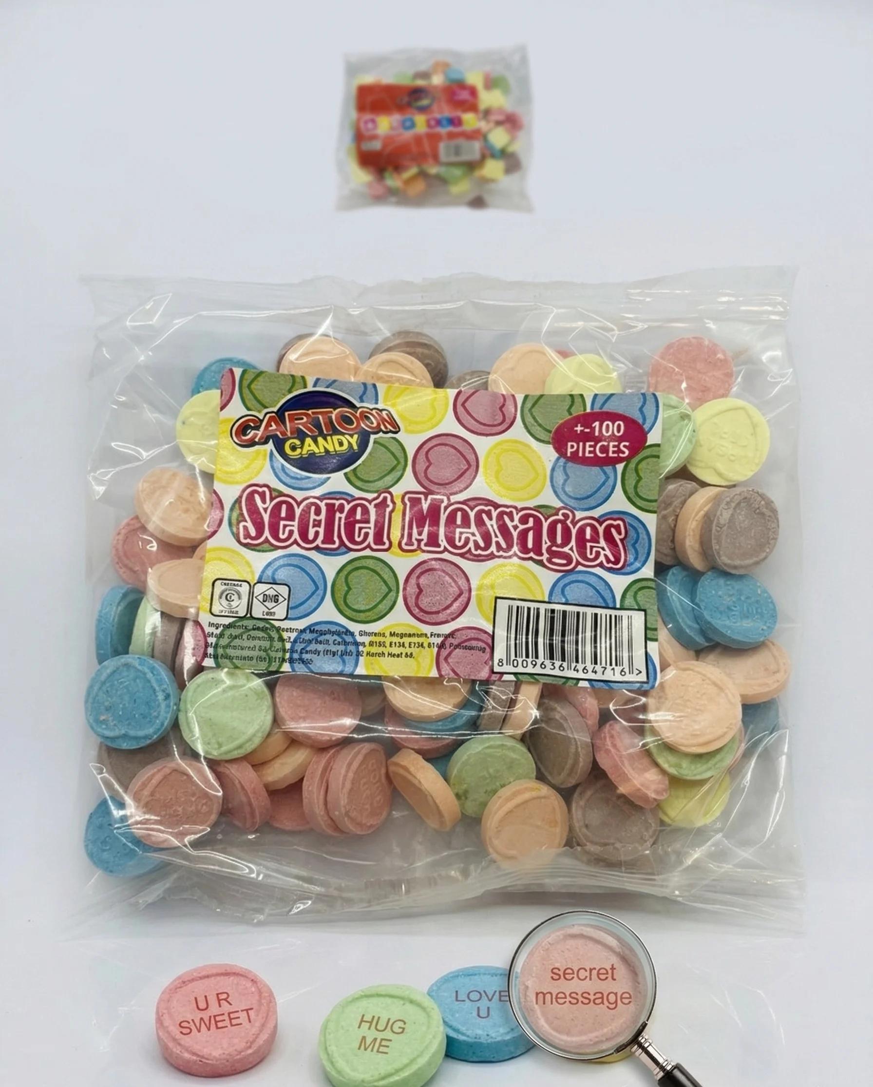 Secret Messages - bag of 100