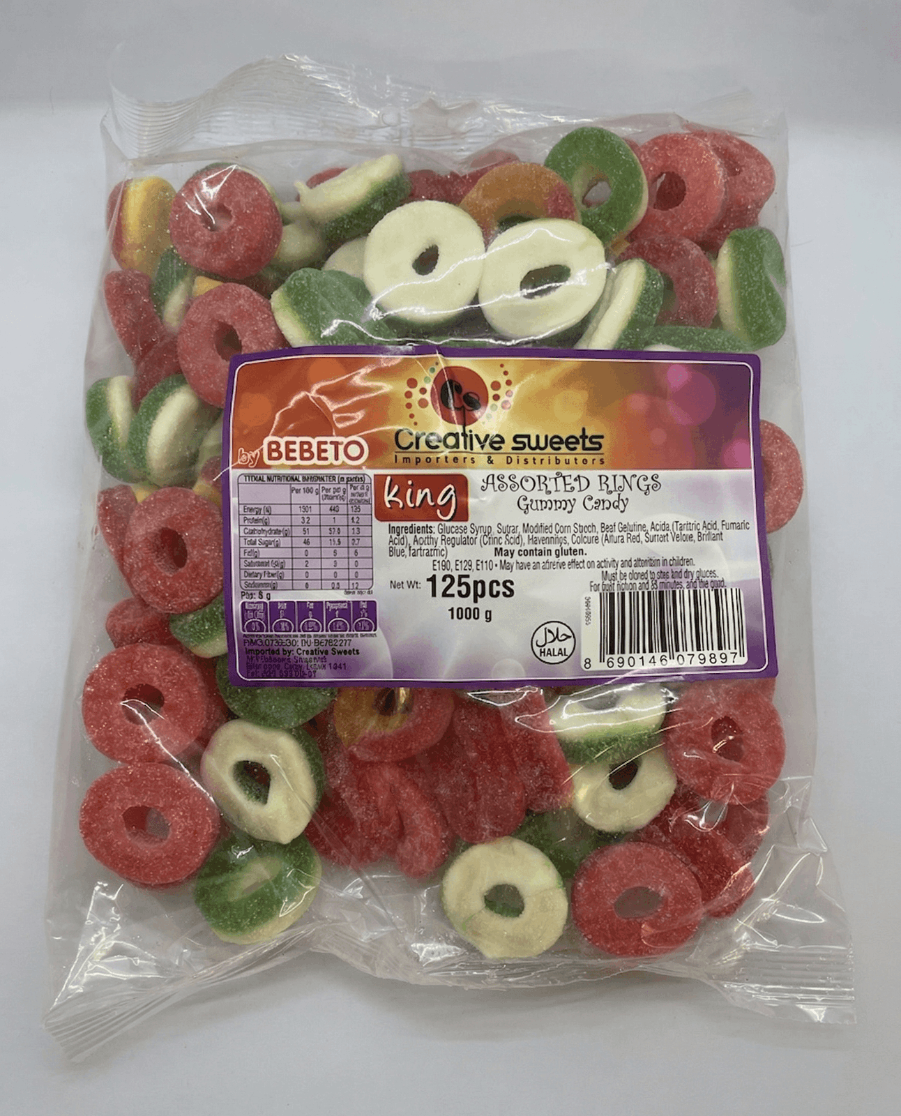Bebeto - Assorted Rings 1kg