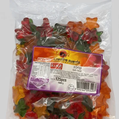 Bebeto - Soft Gummy Stars 1kg