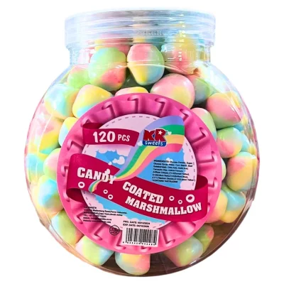 AmaBomBom Candy-Coated Marshmallows (120pc Tub)