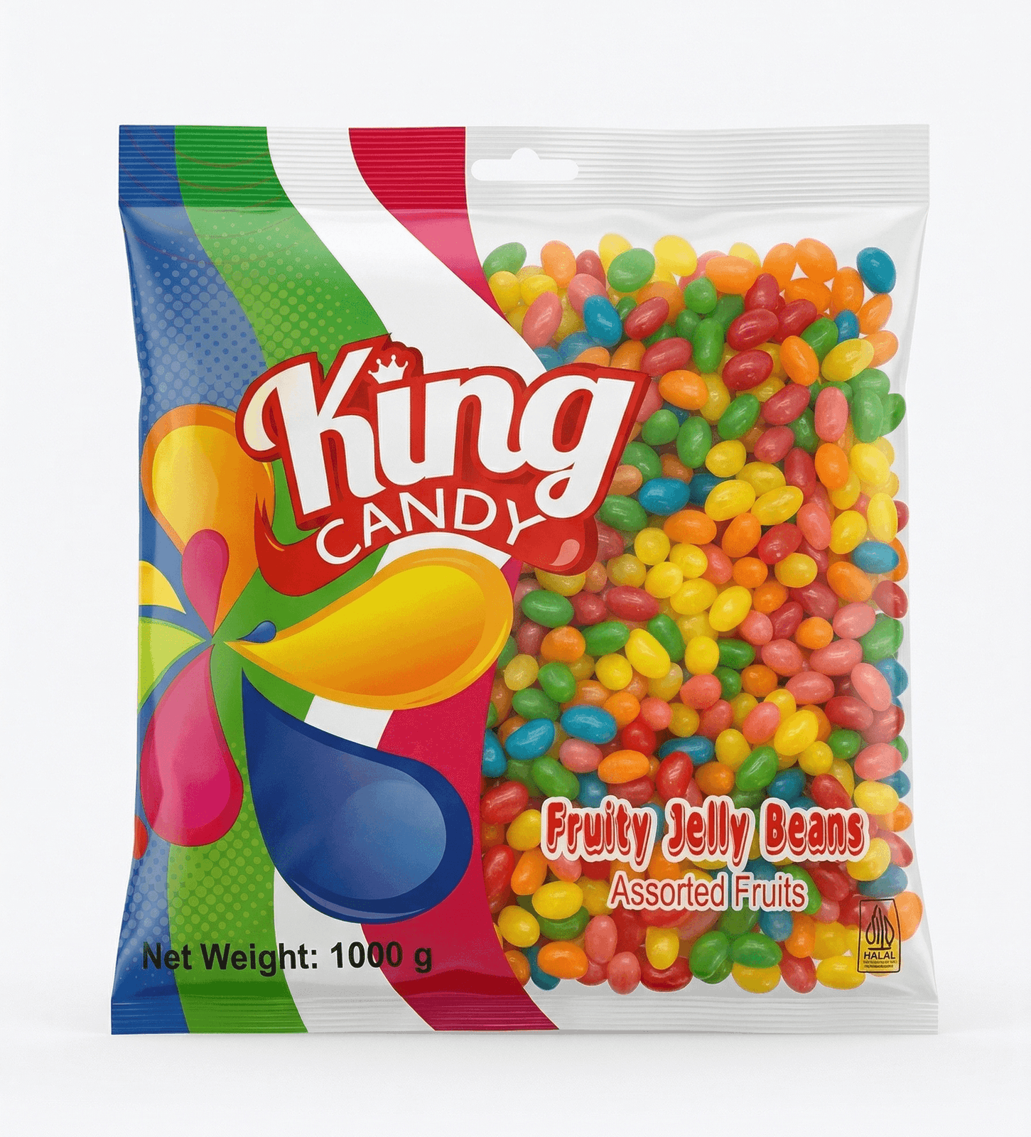 King Candy - Fruity Jelly Beans 1kg
