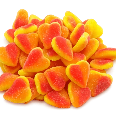 King Kong Candy Peach Heart Gummies