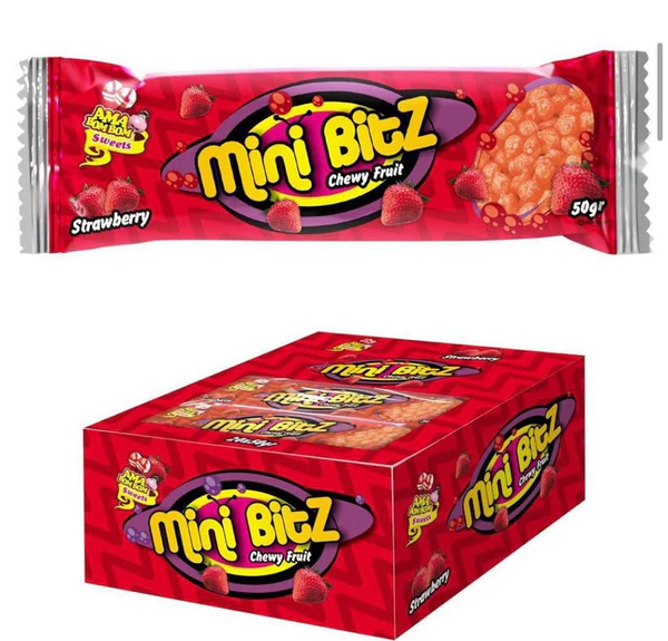 Mini Bitz Candy (Box of 20 x 40g / 50g Bags)