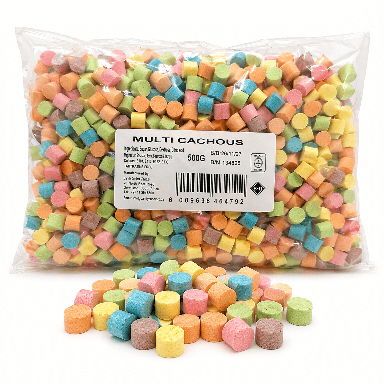 Multi-Coloured Cachous (500g)