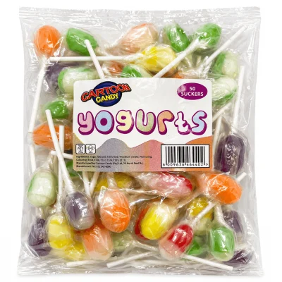 Yogurts Lollipops (Bag of 50)