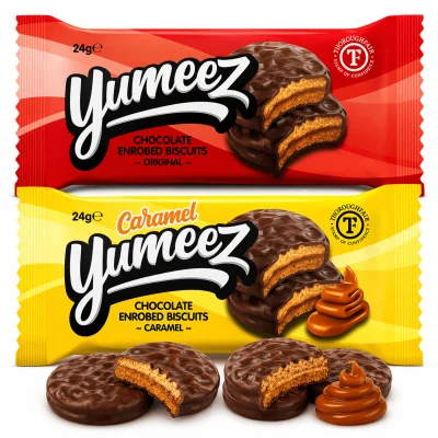 Yumeez Chocolate Enrobed Biscuits (24g)