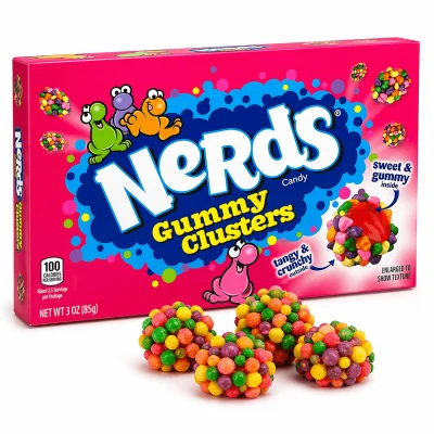 Nerds Gummy Clusters (85g Theatre Box)
