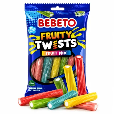 Bebeto Fruity Twists Fruit Mix (140g)