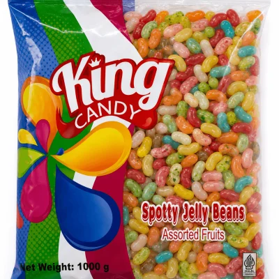 King Candy Spotty Jelly Beans 1kg