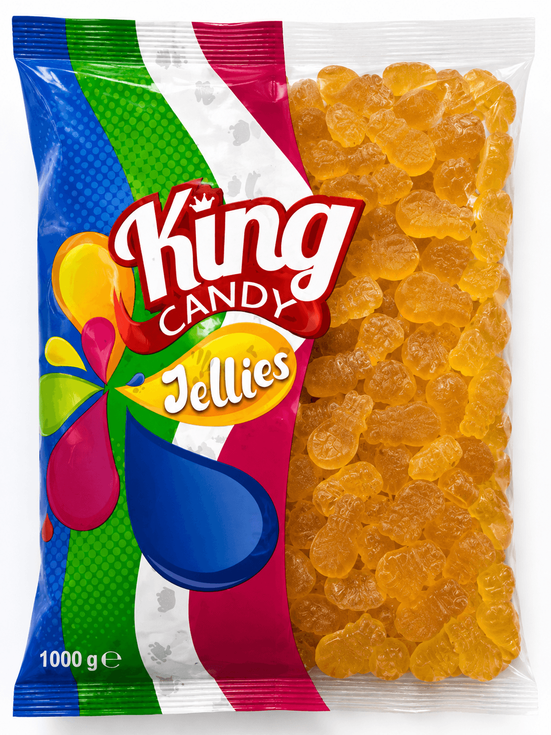 King Candy Pineapple Gummies 1kg