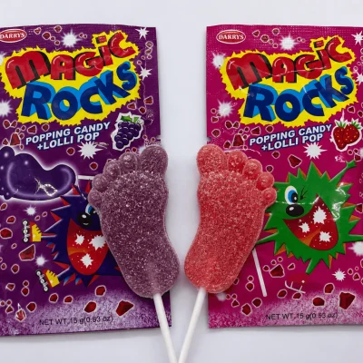 Magic Rocks Popping Candy + Lollipop 15g