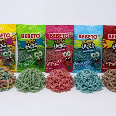 Bebeto Happy Laces Spaghetti (80g)