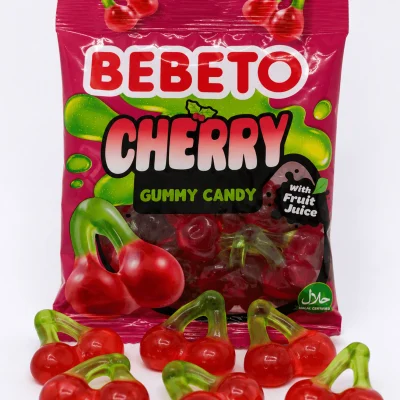Bebeto Cherry Gummy Candy 80g
